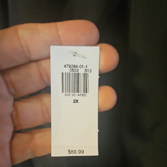 Old Navy Black Puffer Jacket High Collar Cinched Waist - Picture 4 of 6